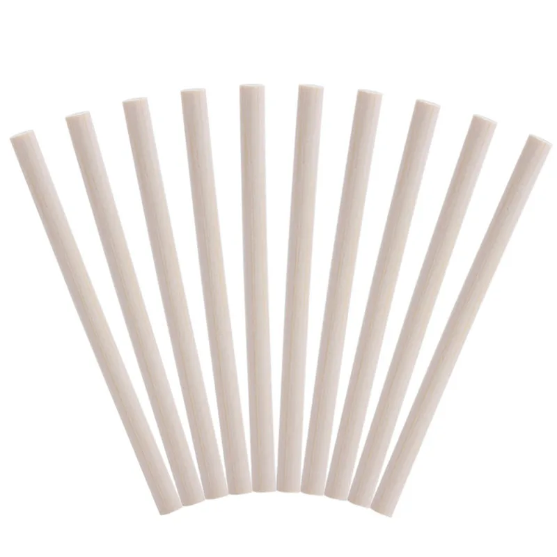 100 шт. 80 мм круглые бамбуковые палочки для леденцов на палочке еды торта дюбели