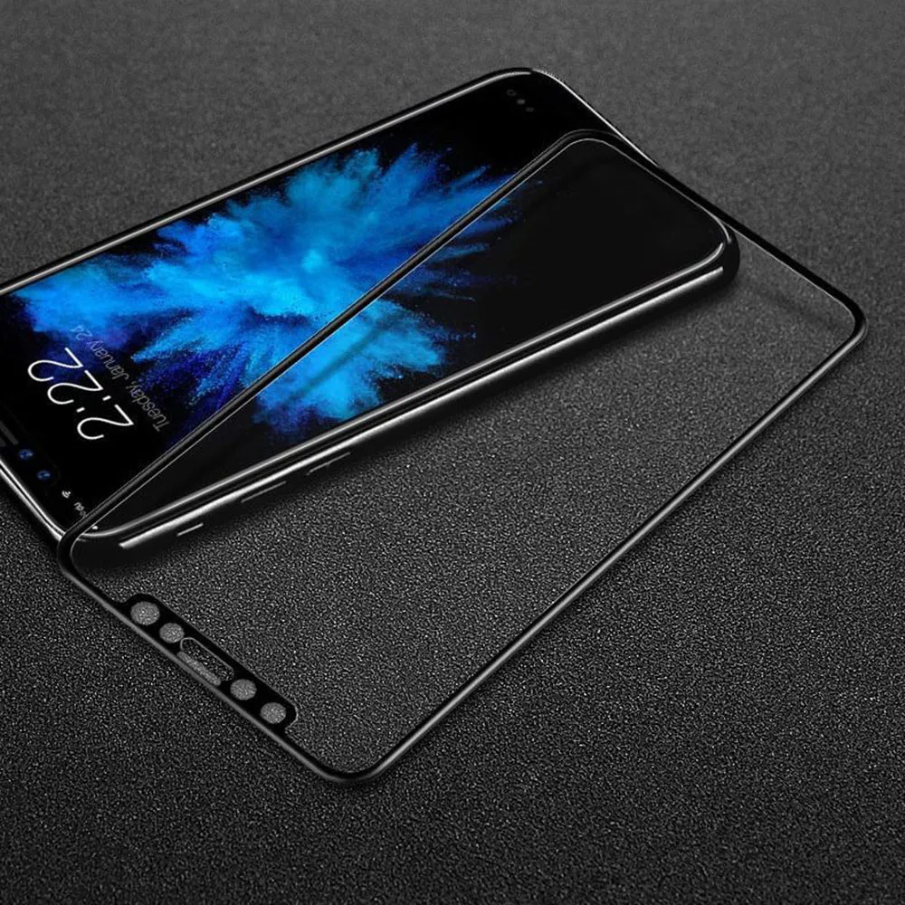 Ouhaobin пленка из закаленного стекла для iphone 11 6 1 дюймов защитная экрана с полным