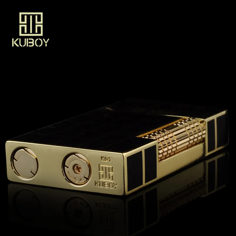 Бутановая Зажигалка Kuboy Ping для сигарет надувная многоразовый шлифовальный круг