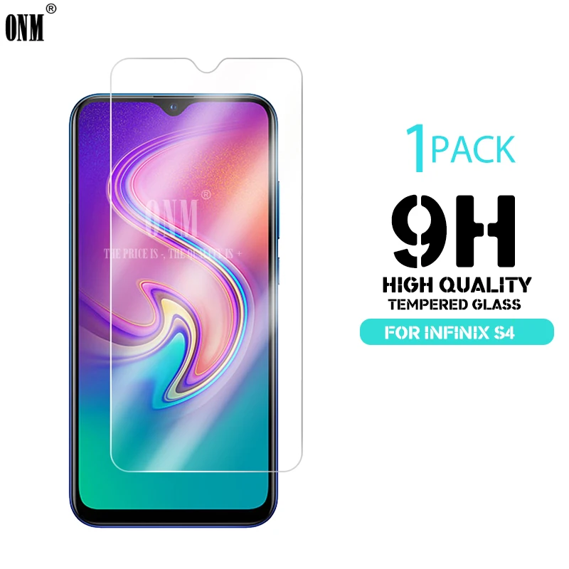 Закаленное стекло для INFINIX S4 защитное 2.5D 9H Премиум защитная пленка |
