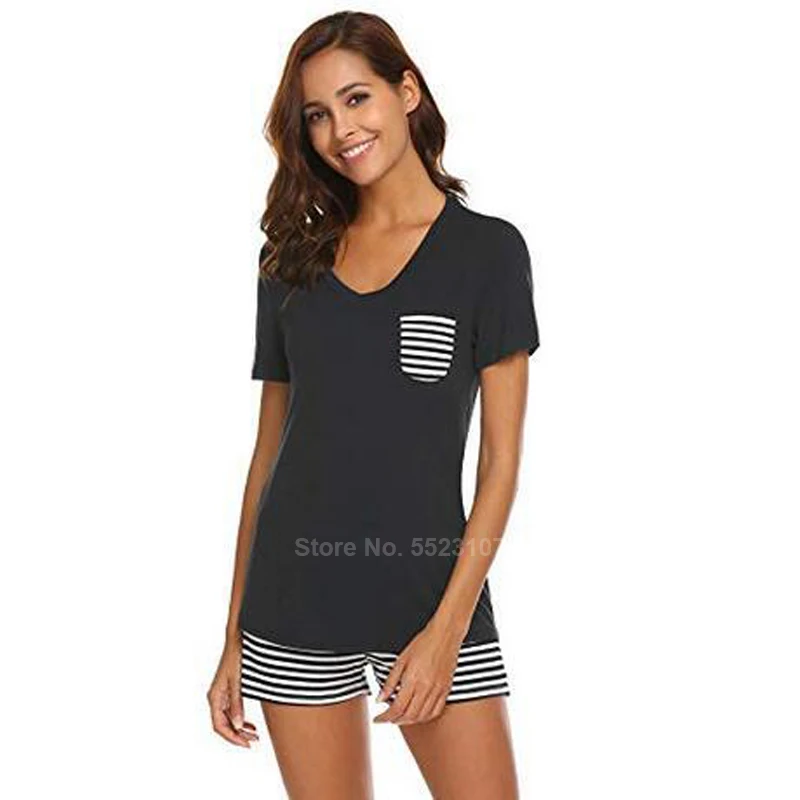 Базовая стильная женская одежда для сна домашняя Повседневная Удобная хлопковая
