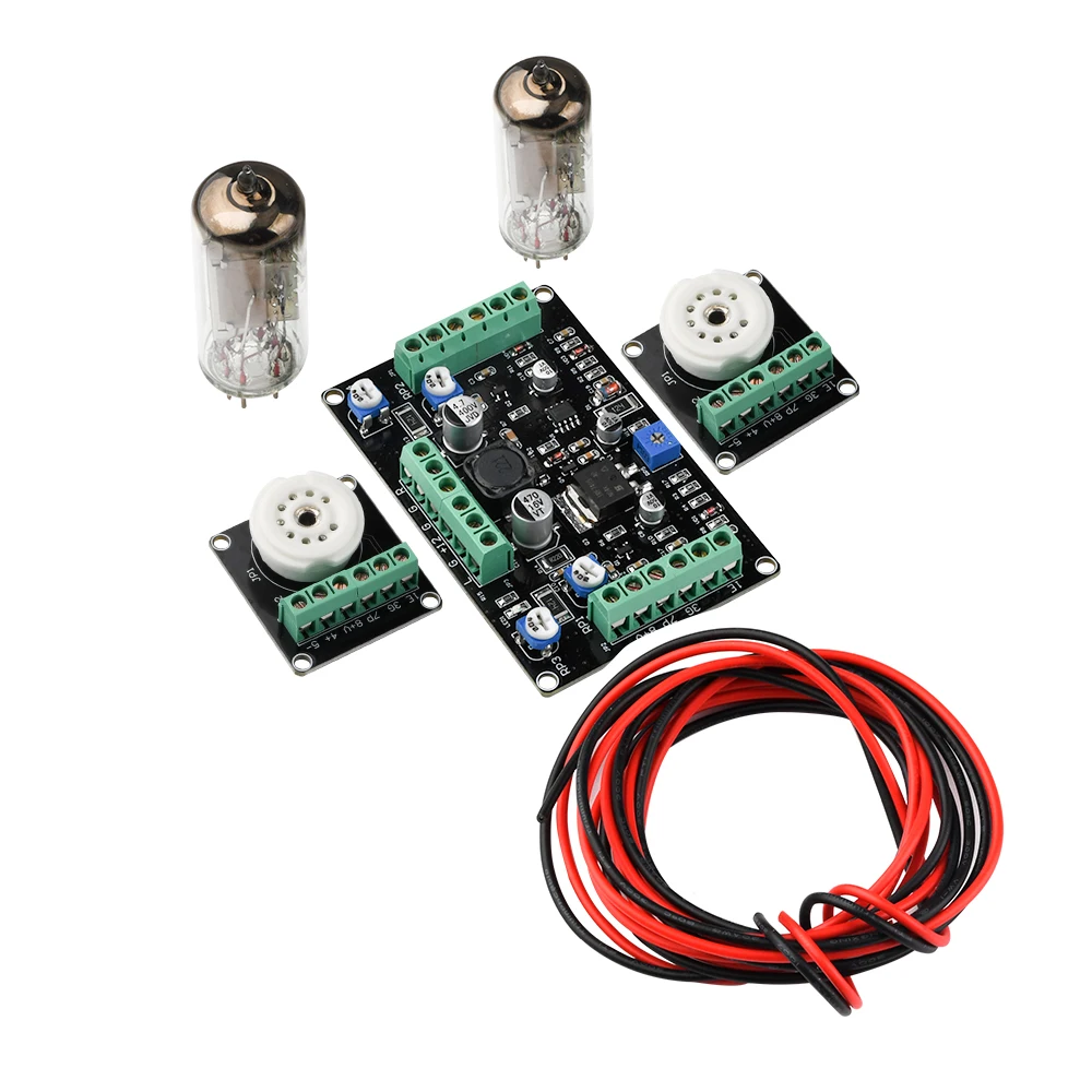 DC 12V 6E2 трубка драйвер платы комплект двухканальный флуоресцентный индикатор