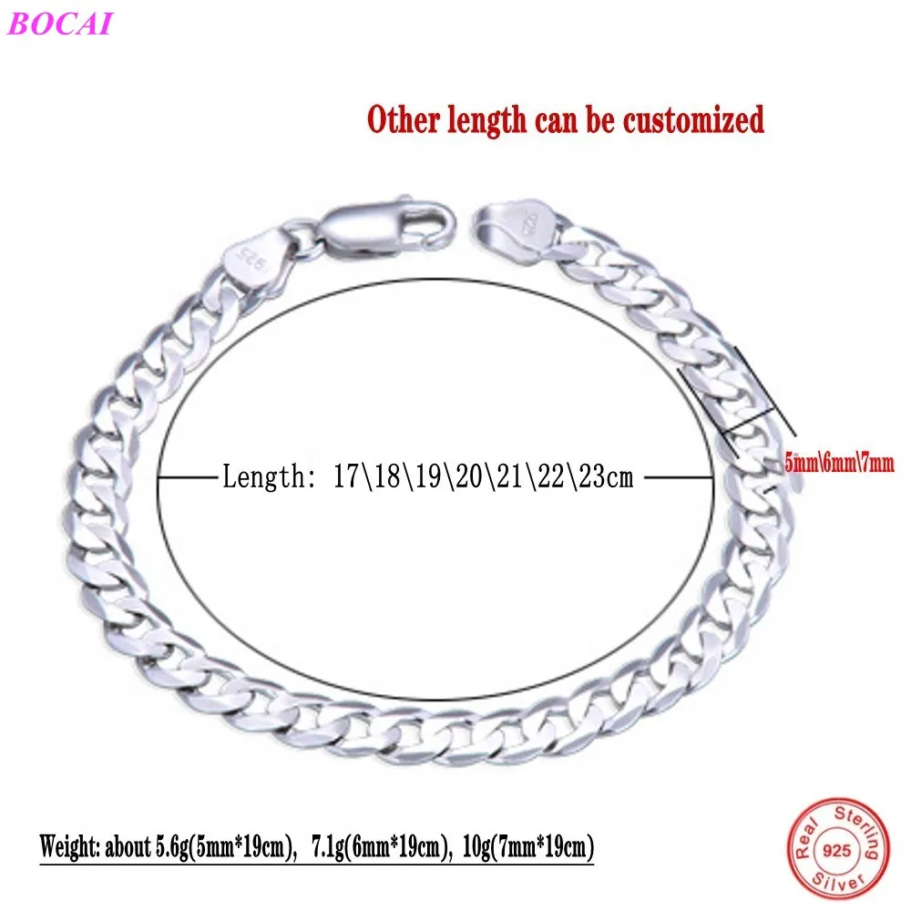 Мужские браслеты из серебра 100% пробы с одной пуговицей | Украшения и аксессуары