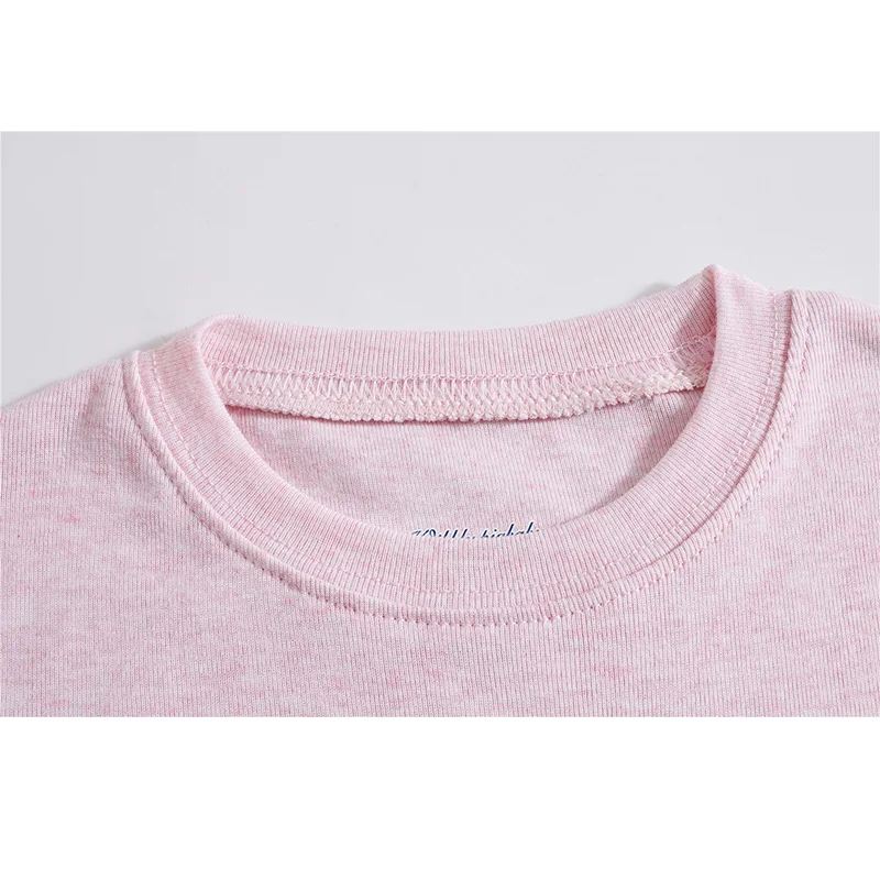 Новый пижамный комплект для девочек детская пижама из 100% хлопка с короткими