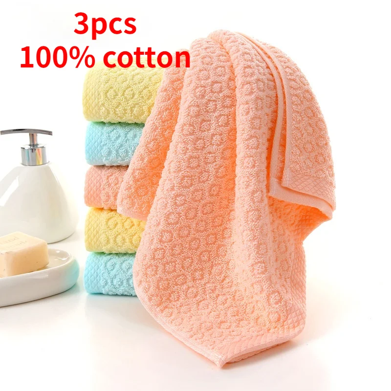 3 шт. чистый 100 хлопок жаккардовое полотенце с логотипом на заказ рекламный