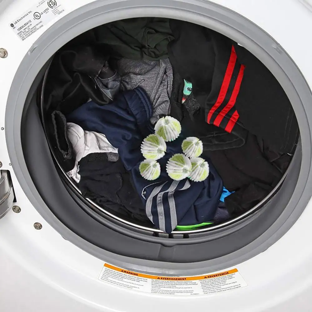 8 шт. многоразовые шарики для стирки машинная стирка сушилка белья мягкие