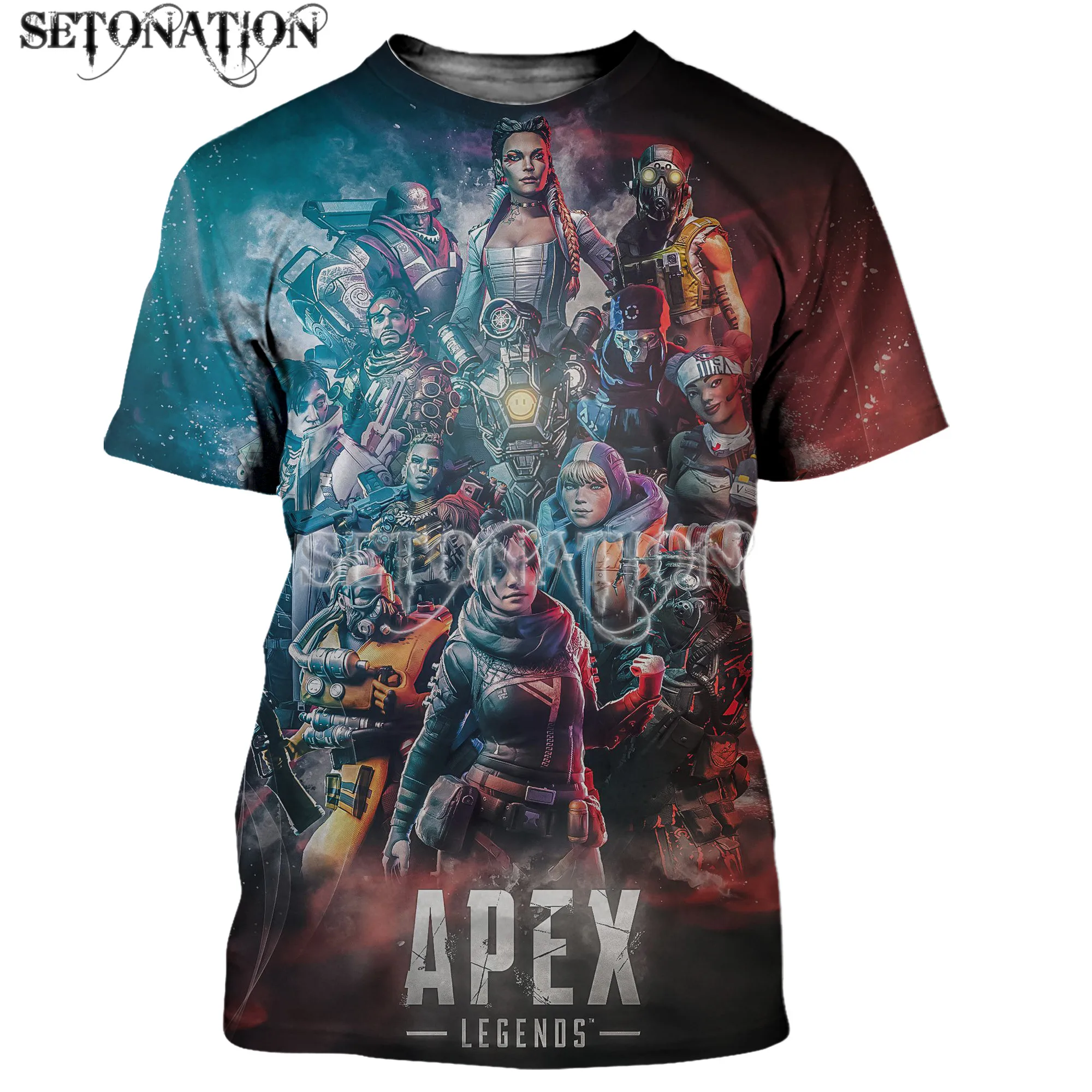 

Мужские/женские футболки Apex Legends, новые модные крутые футболки с 3D принтом, Повседневная футболка в стиле Харадзюку, уличные Топы