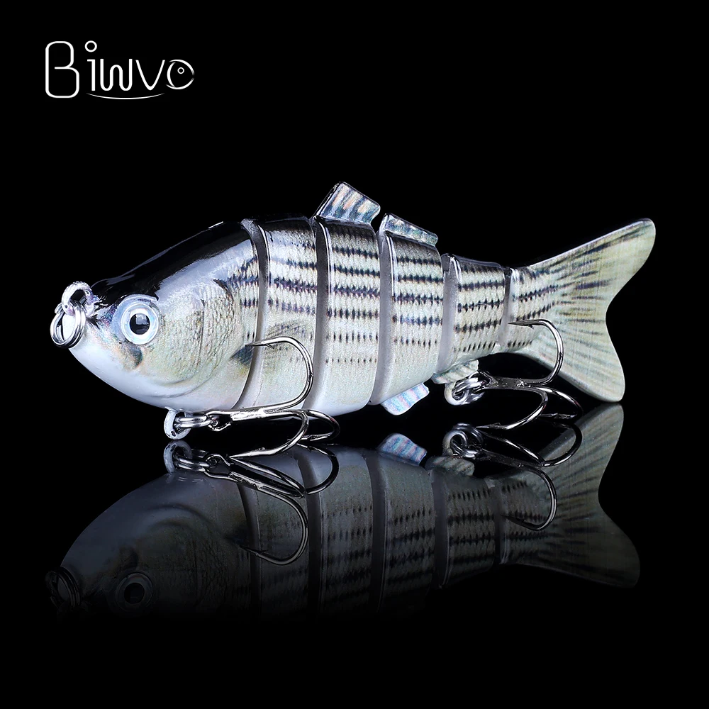 BIWVO 10CM Hard Lure With Hook Artificial Wobbler Bait Fish Tackle Sea Spinner Swimbait Accessories All Goods For Fishing - купить по