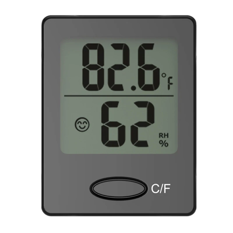 

Indoor Digital Thermometer 1.77x2.28'' Temperature Humidity Gauge with High Precision for House, Office and Greenhouse