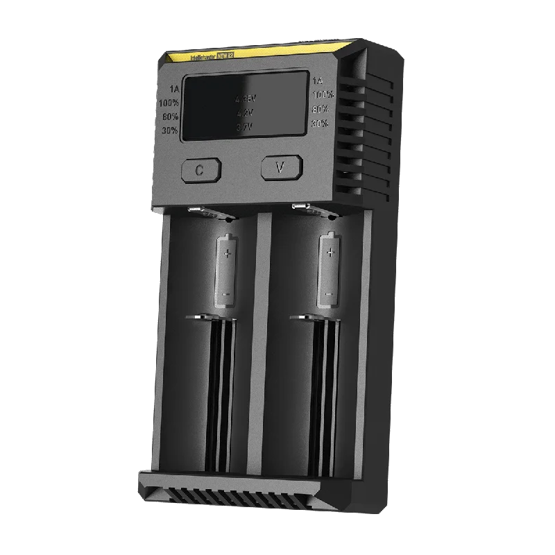 Оригинальный Nitecore Новый I2 Digicharger LCD интеллектуальная схема Global Insurance Li-Ion 18650 14500 16340