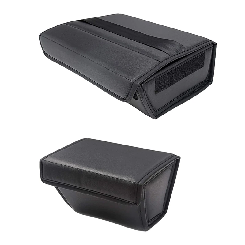 

for Tesla Model Y Under Seat Storage Box, Leather Front and Rear Middle Seat Organizer Bag Car Interior Accessories