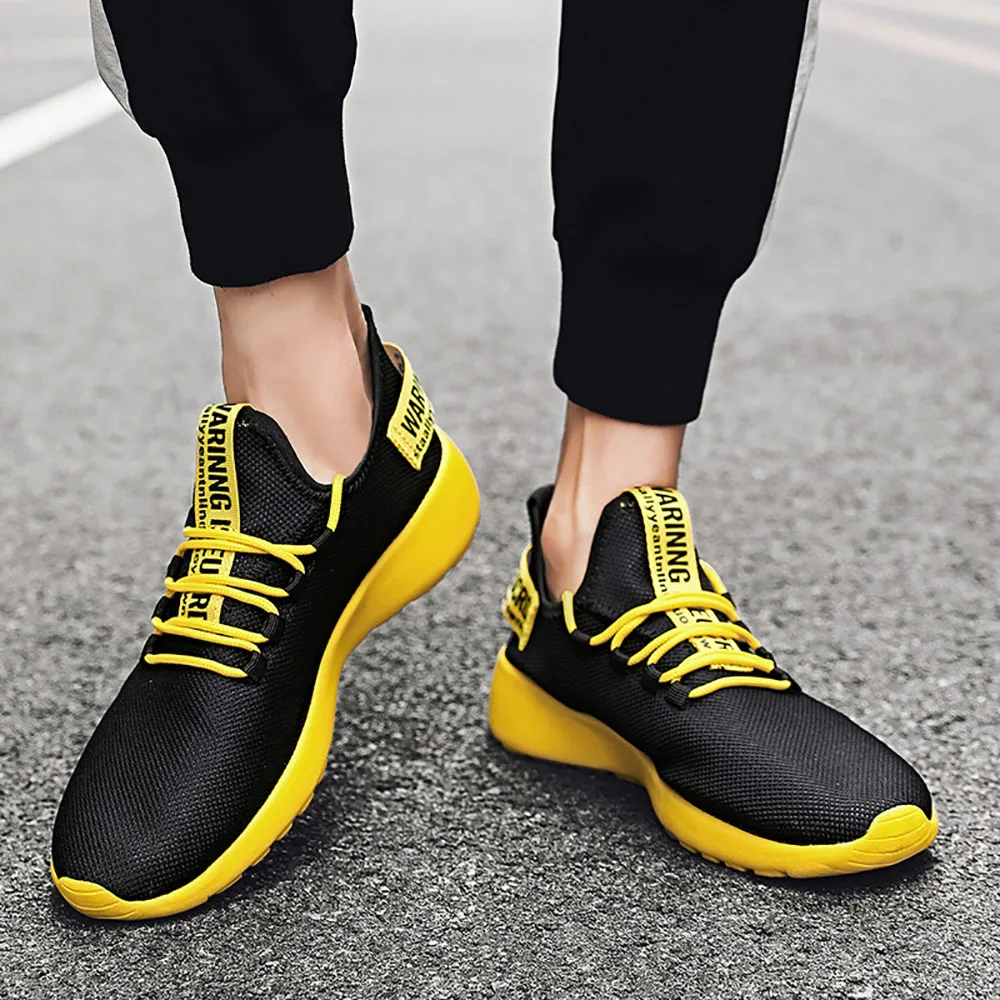 

New Summer Comforta Sports Shoes Men's Breathable Casual Mesh Shoes Comfort Increase Lace-Up Non-Slip Low-Top Running Shoes