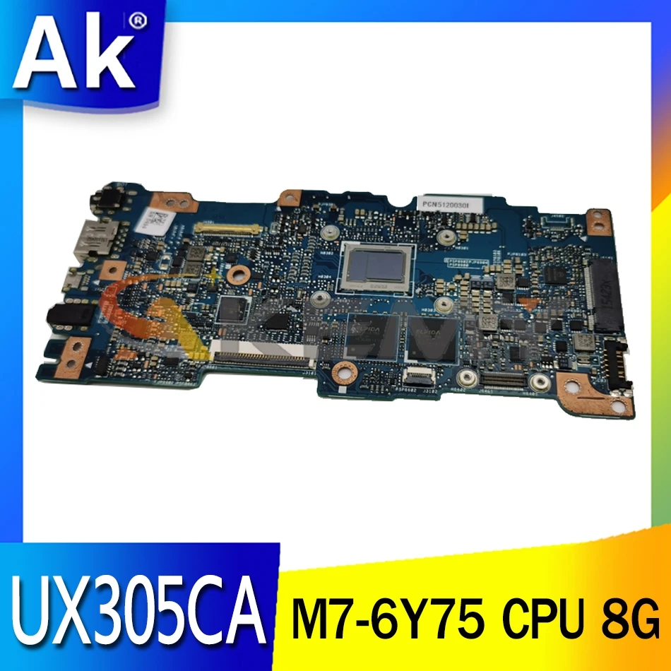 

Ux305ca M7-6Y75 cpu 8gb ram материнская плата rev 2,0 для asus ux305c ux305ca материнская плата zenbook 100% тестирование Бесплатная доставка