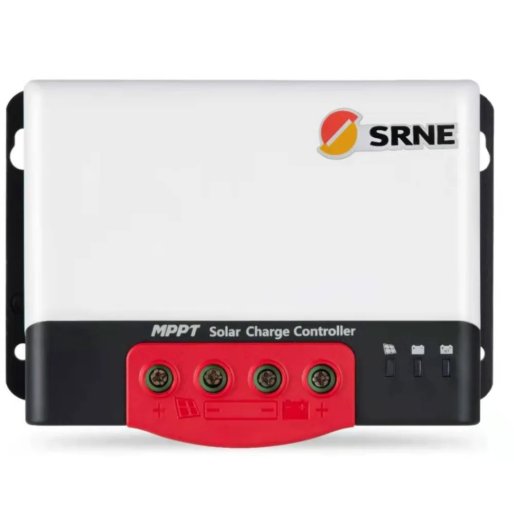 30A SRNE MPPT Контроллер заряда MC2430N10 12 В 24 В для солнечной домашней системы с функцией bluetooth
