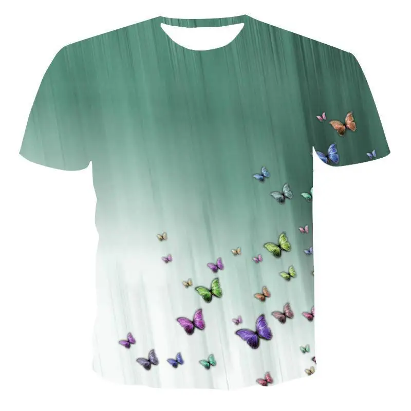 

2020 New Men 'S 3d Printed Quick -Drying Summer Shirt T-Shirt Animal Insect Pattern Men'S T-Shirt Large Size Short Sleeve Funny