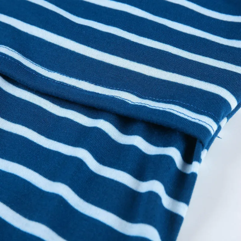 Топ для кормящих мам платье в полоску беременных Саморазвитие кормления грудью с