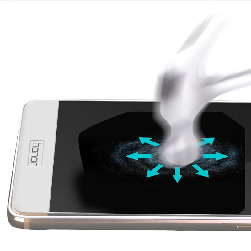 Закаленное стекло JGKK для Huawei Honor 8 Lite 7X 7C Pro 6X 6A защитная пленка 2.5D с полным