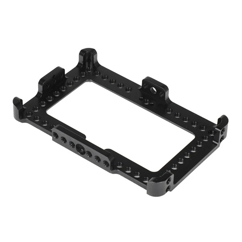 

5.5 Inch Monitor Cage for Feelworld F6 Plus Monitor Protective Cage Frame with Nato Rail Threading Holes