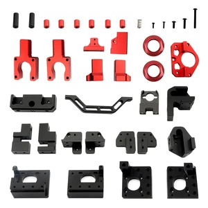 high quality replacement 3d printer mount frame kit cnc machined metal printed parts for voron v 0 1 3d printer accessories hot free global shipping