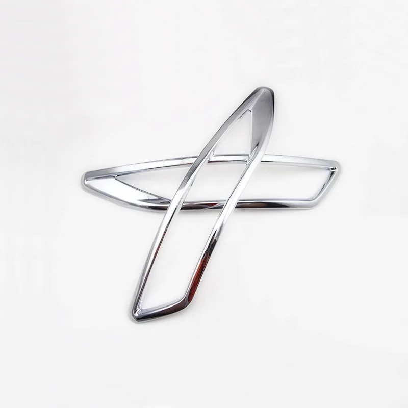 2 шт. автомобильный стиль сделай сам новинка нержавеющая сталь/ABS передний/задний