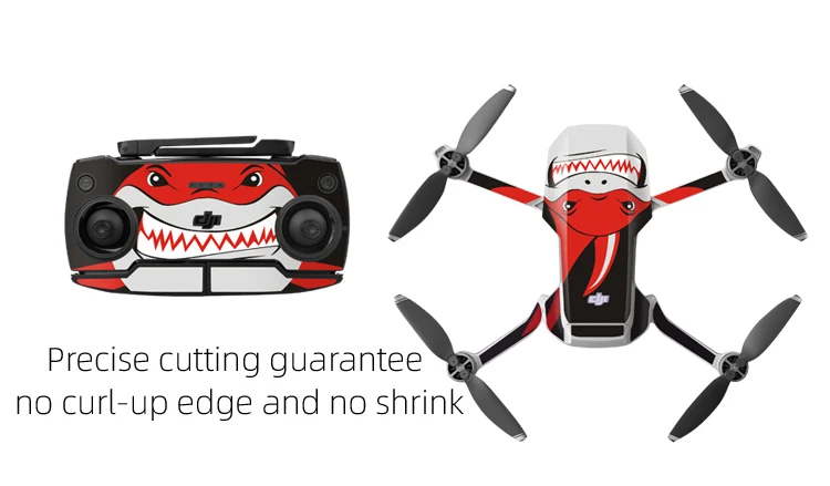 Красочные ПВХ наклейки для DJI Mavic Mini водонепроницаемая кожа для дрона корпус руки протектор для пульта дистанционного управления для Mavic Mini АКСЕССУАРЫ