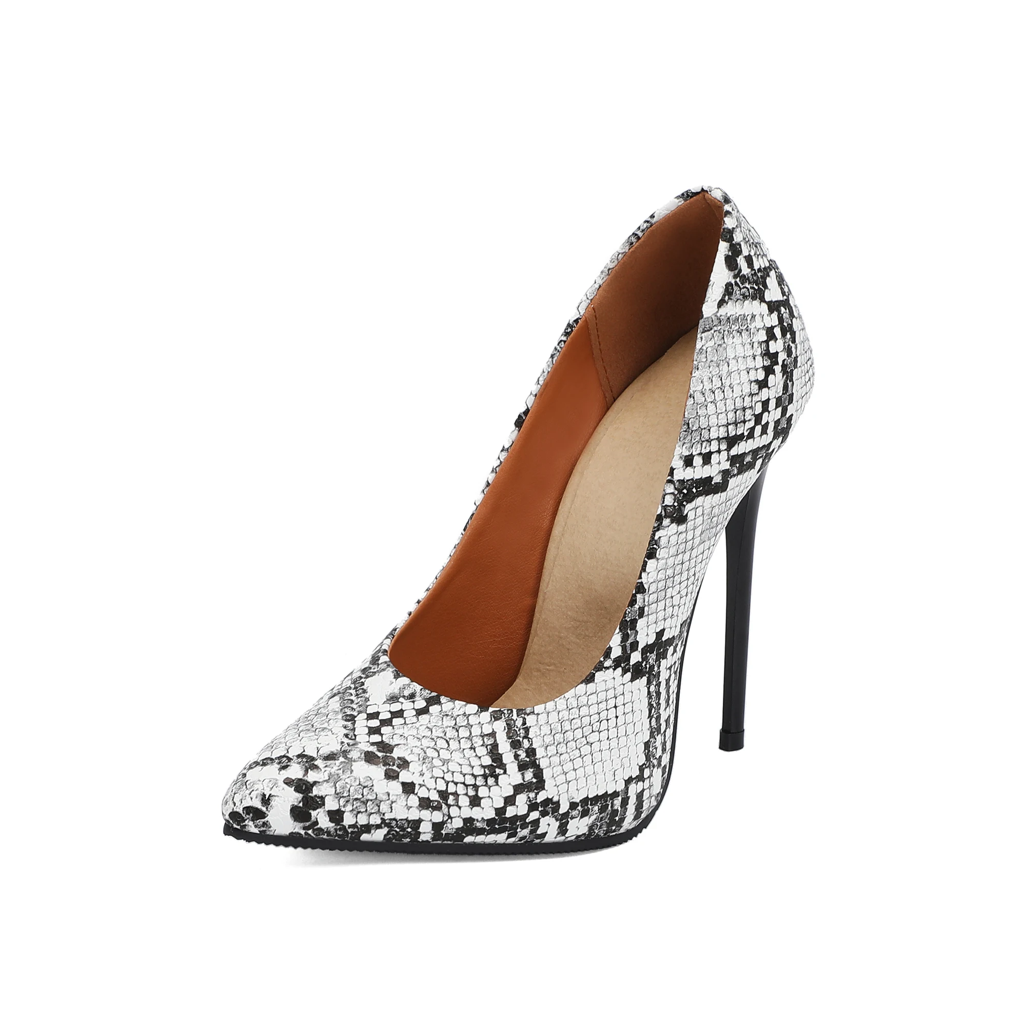 Женские туфли-лодочки FEDONAS из искусственной кожи на высоком каблуке с острым