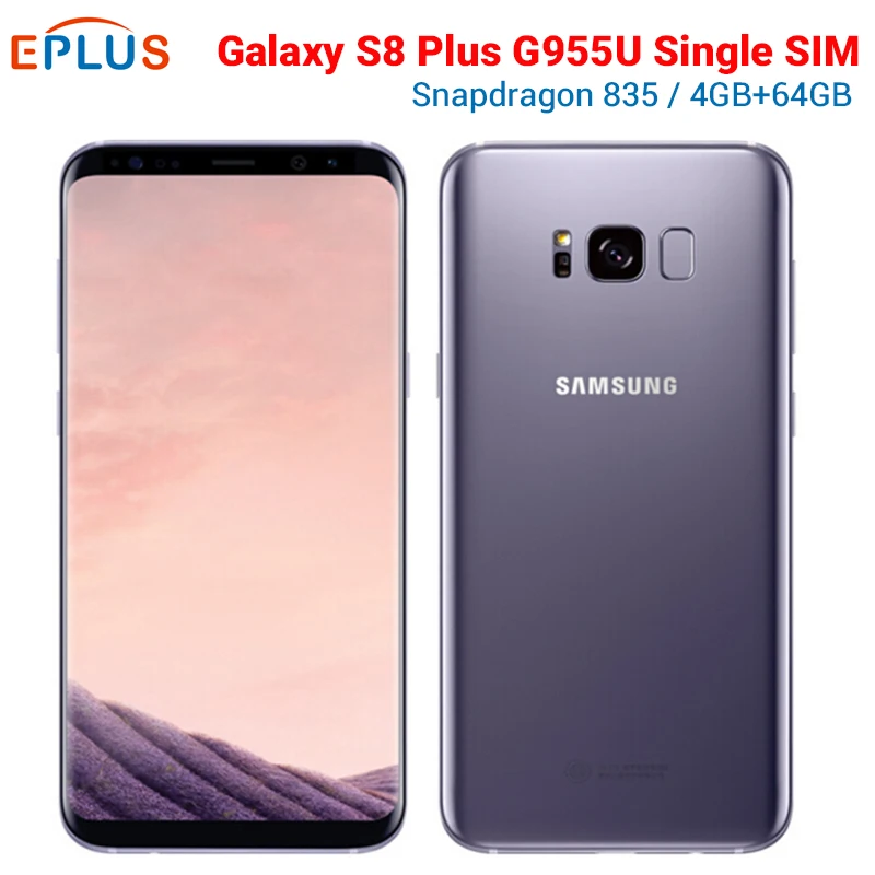 verizon samsung Galaxy S8 Plus S8+ G955U 4 Гб 64 Гб мобильный телефон LTE Snapdragon 835 Восьмиядерный 6," NFC 4G телефон G955V