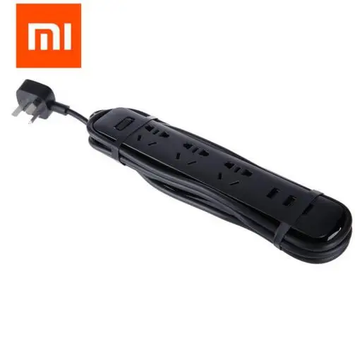 Оригинальный удлинитель питания Xiaomi mi для умного дома зарядка электроники 3 USB