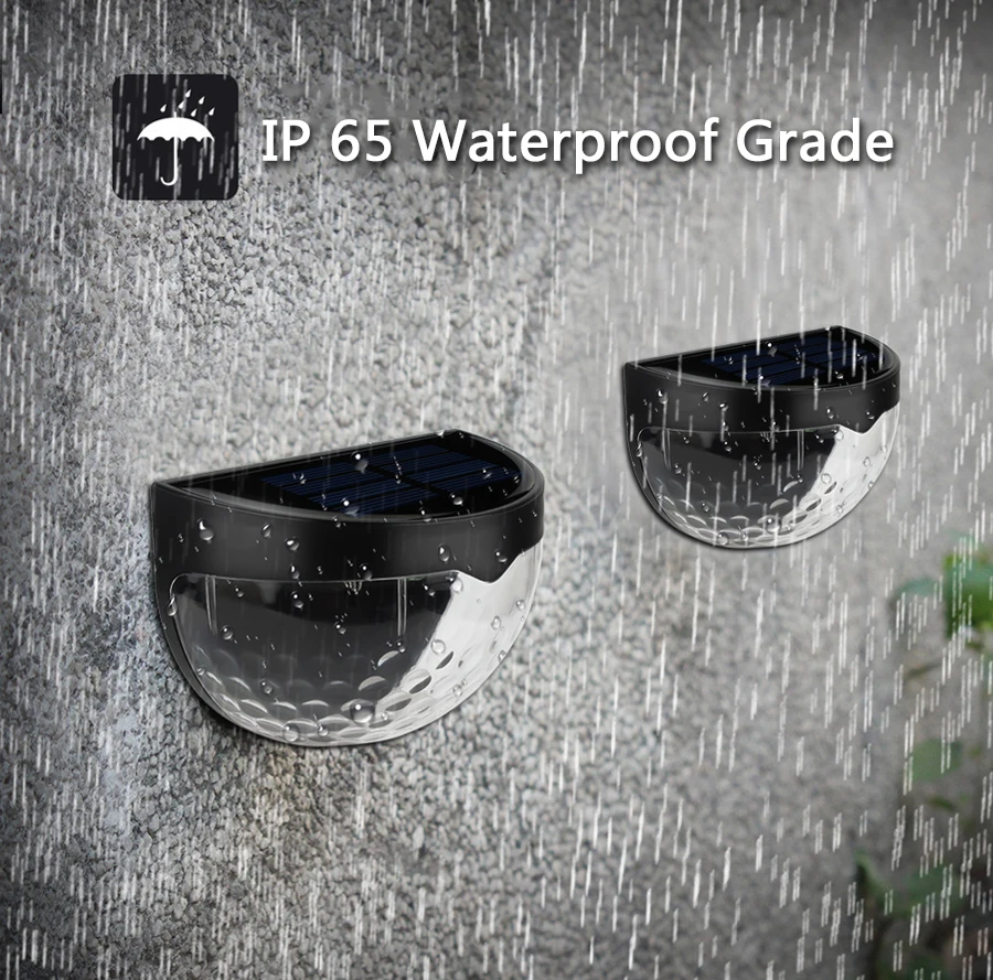 Светодиодный светильник на солнечной батарее водонепроницаемый садовый датчик