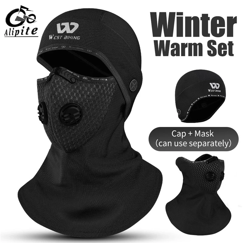 

BIKING Winter Ski Mask Sport Training Face Mask Balaclava Windproof Soft Keep Warm Full Face Mask Cycling Skiing Running Lycra