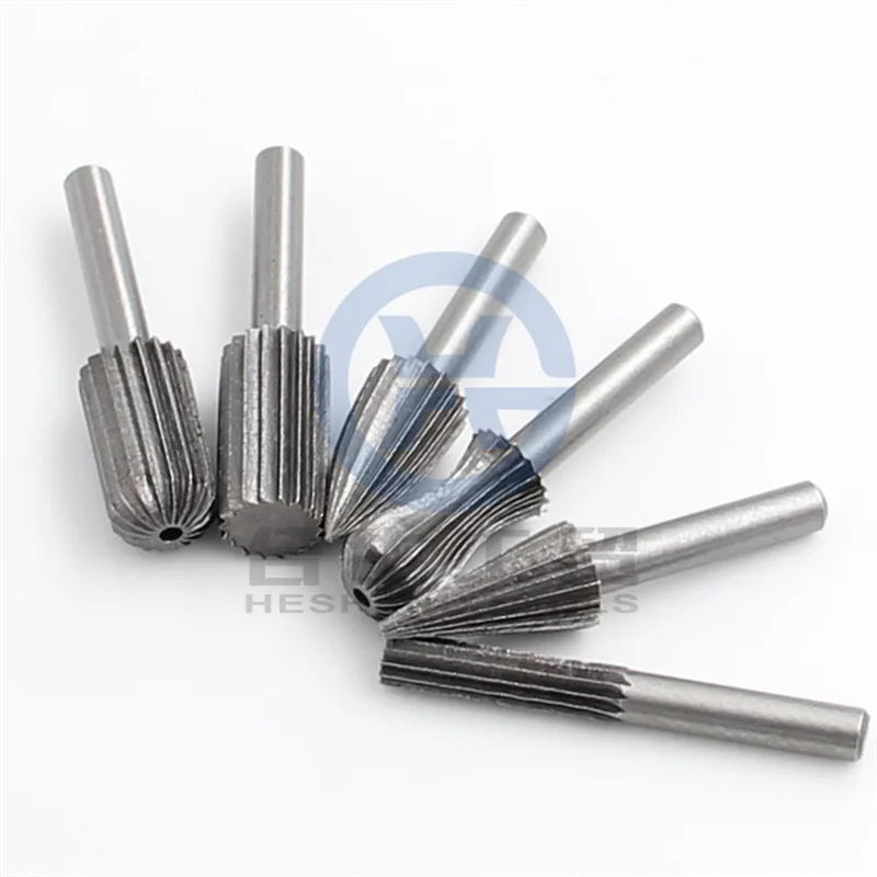 6 шт. деревообрабатывающее гравировальное шлифовальное сверло для вращающихся