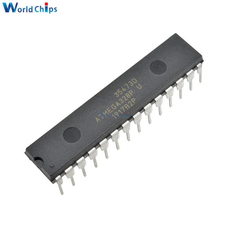 10 шт./лот ATMEGA328P PU CHIP IC ATMEGA328 328P Microcontroller DIP 28 для Arduino|Интегральные схемы| |