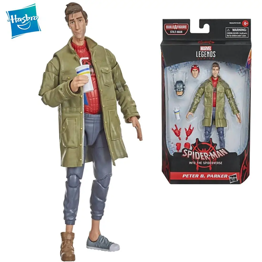 

Hasbro Marvel Legends Spider-Man: Parallel Universe Peter Parker 6-Inch Pvc Action Figure Figure Collection for Kids