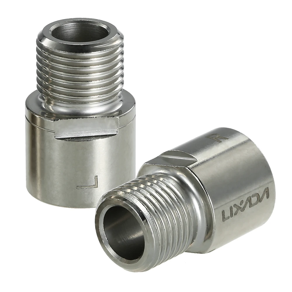 Lixada одна пара стальных или титановых велосипедных удлинителей для педалей