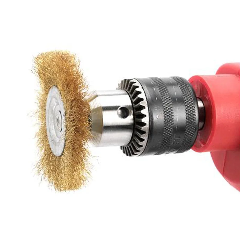 

Cleaning Rust Wire Wheel Brush Antirust Exclusive For Electric Grinding 50mm Metal Rust Removal Polishing Drill Brushes