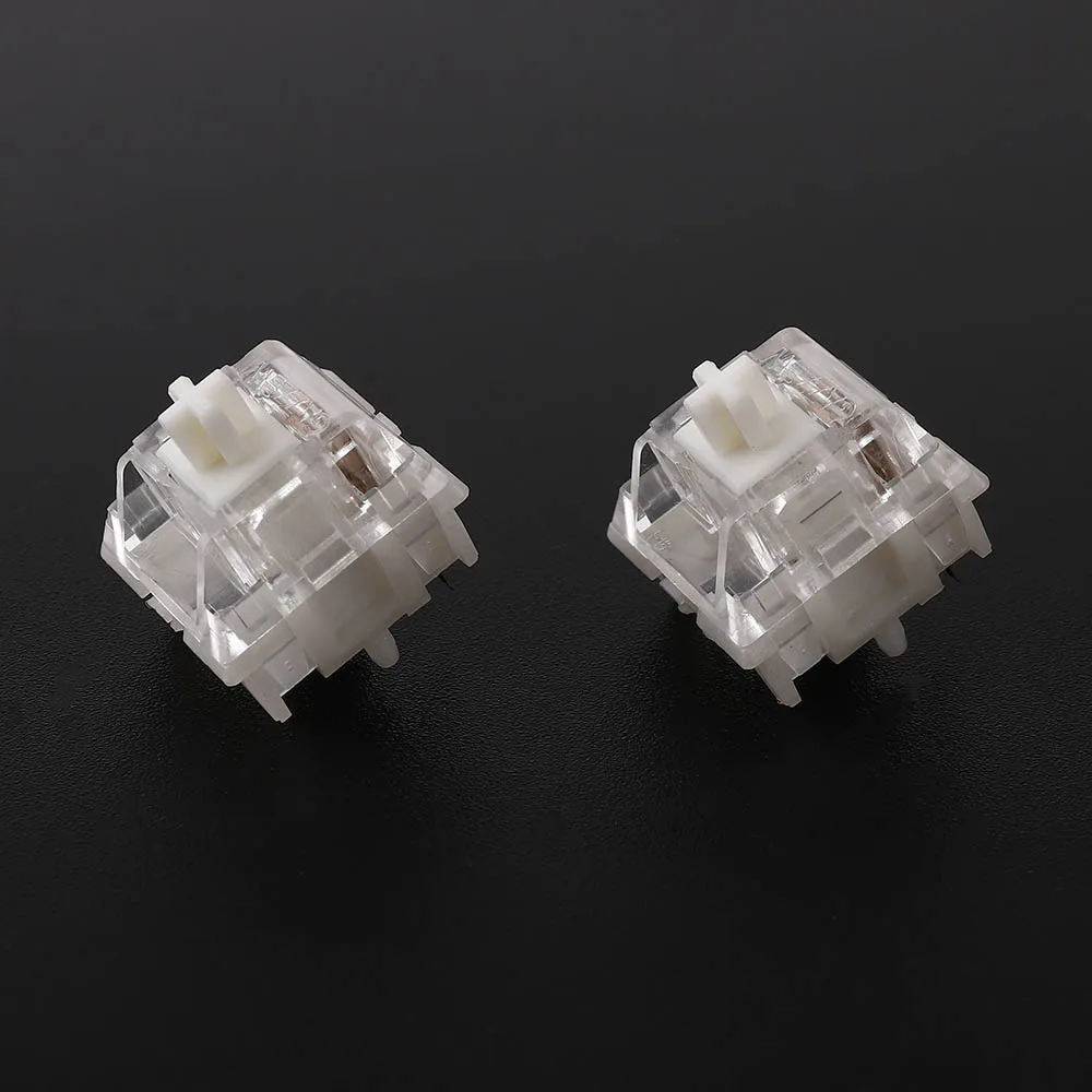 

U4 RGB version clear top silent tactile Mechanical keyboard custom switch outemu produce
