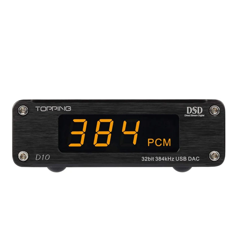 Верхний D10 декодер DSD256 ES9018K2M XMOS PCM384 USB DAC аудио декодер