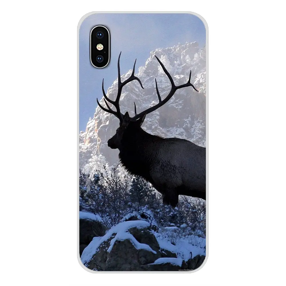 images 8 Для Apple IPhone X XR XS 11Pro MAX 4S 5s 5C SE 6S 7 8 Plus ipod touch 5 6 Browning для охоты на оленя ГОЛОВА ТПУ прозрачные чехлы - Цвет: images 8