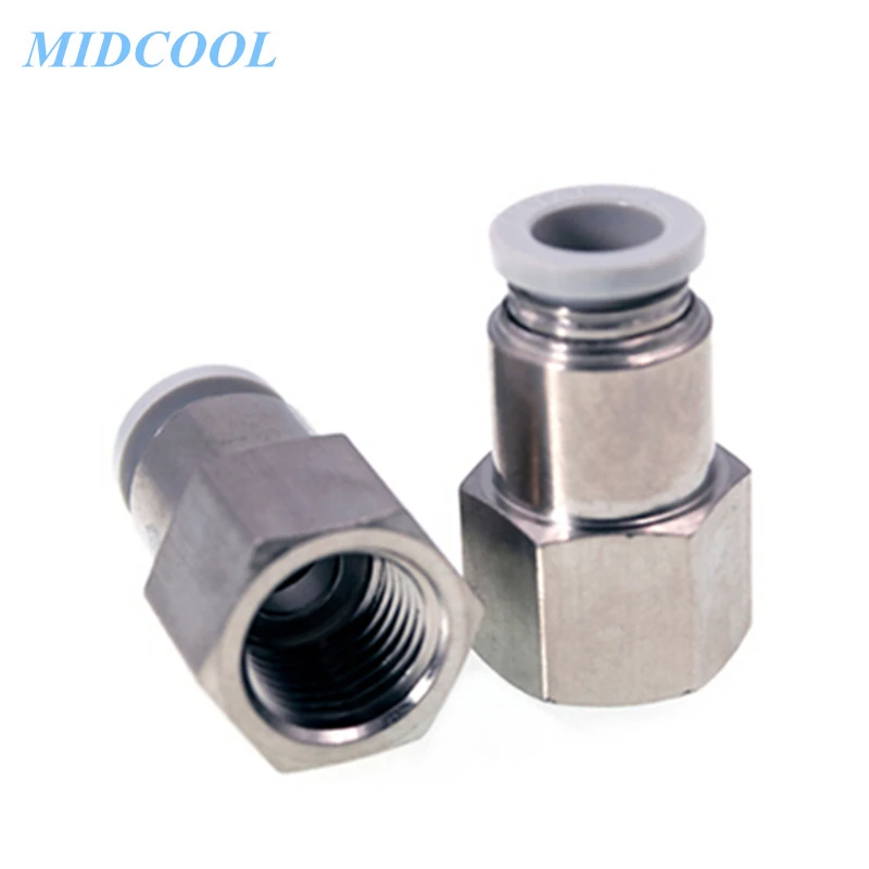 

One-Touch Fitting PCF Series PCF4M5/01/02 PCF6M5/01/02/03 PCF801/02/03 PCF10 PCF12 Threaded Type Female Connector