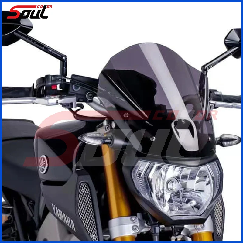 Ветровое стекло для мотоцикла Yamaha MT09 MT-09 FZ09 MT 09 13-16 2013 2014 2015 2016