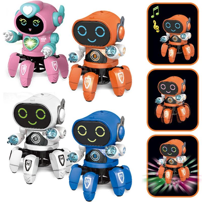 Робот осьминог 6 когтей|Светящиеся игрушки| |