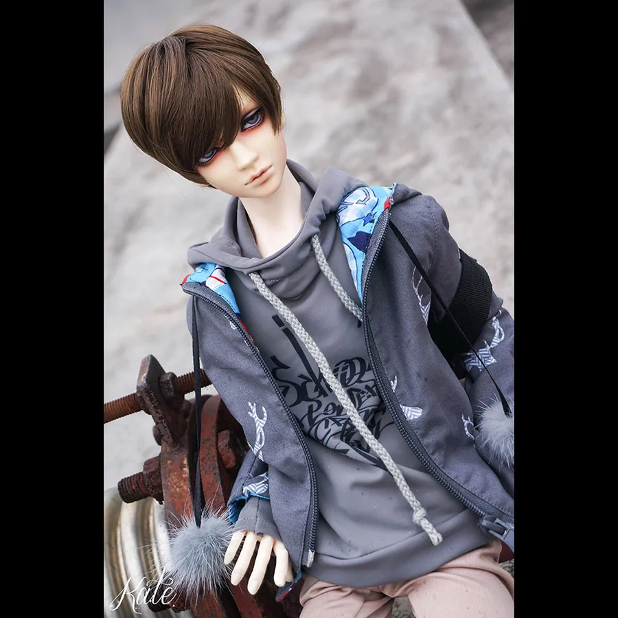 Новая Одежда для кукол Cateleya BJD SD свитшот с капюшоном пушистый шар|Куклы| |