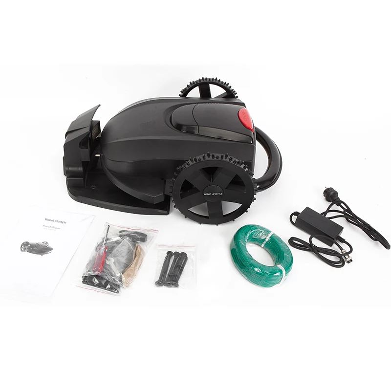 Робот-газонокосилка садовый прибор для резки газона свинцово-кислотный