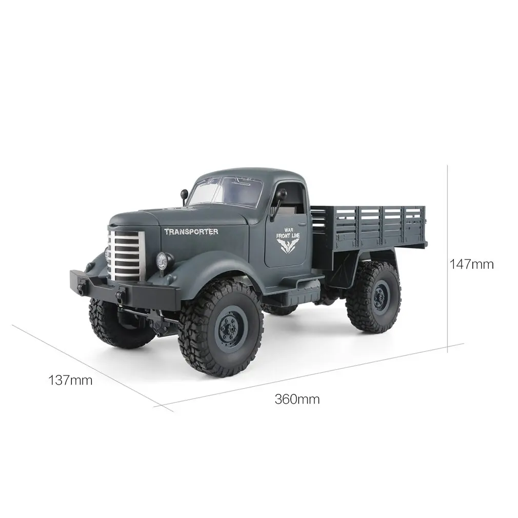 JJR/C 1:16 автомобиль с дистанционным управлением 2 4 г 6WD отследил внедорожный