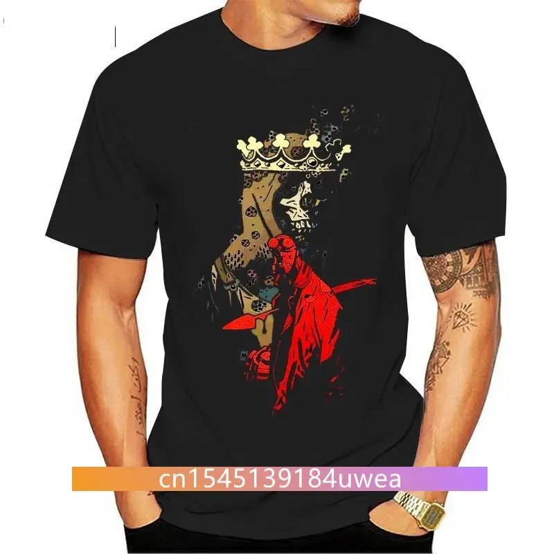 

Hellboy T Shirt Comics Tee MenWomenAll Sizes Cartoon T Shirt Men Unisex New Fashion Tshirt Funny Tops