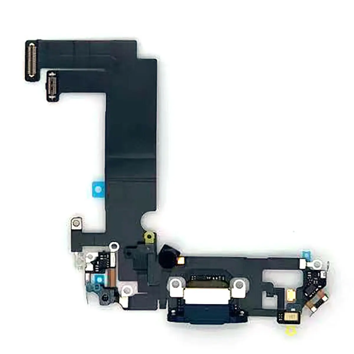 

5 шт./лот для Apple iPhone 12 Mini AAA качественный белый/черный/синий/красный/зеленый/фиолетовый цвет разъем для зарядки док-станции гибкий кабель