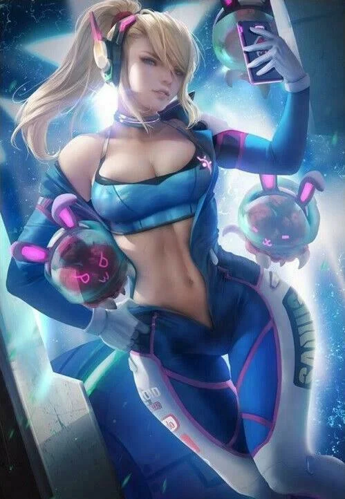 Лидер продаж японское аниме Overwatch Sexy D.VA художественный шелковый постер с