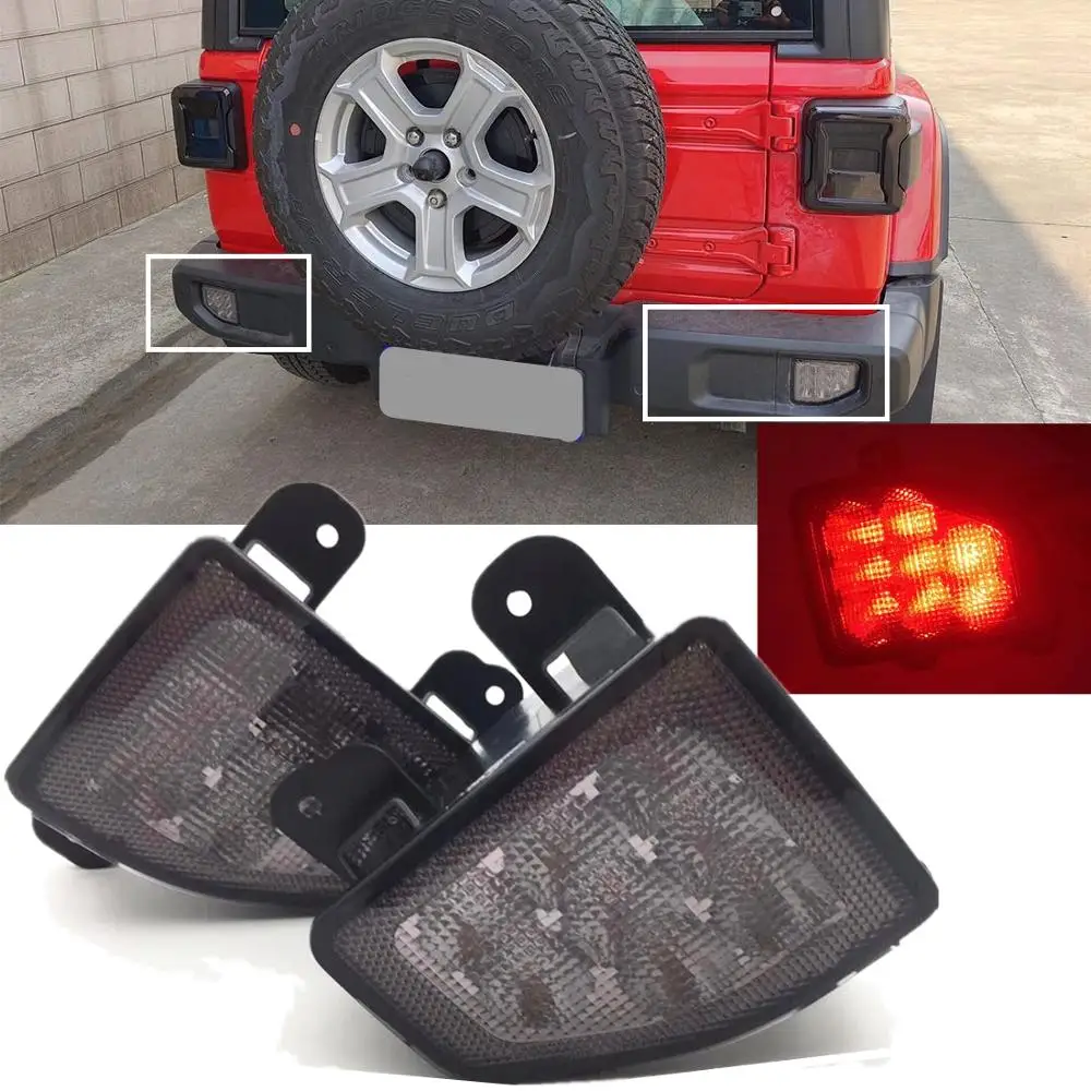 Светодиодный задний фонарь светильник s комбо для Jeep Wrangler JL 2018 2019 бампер обратный