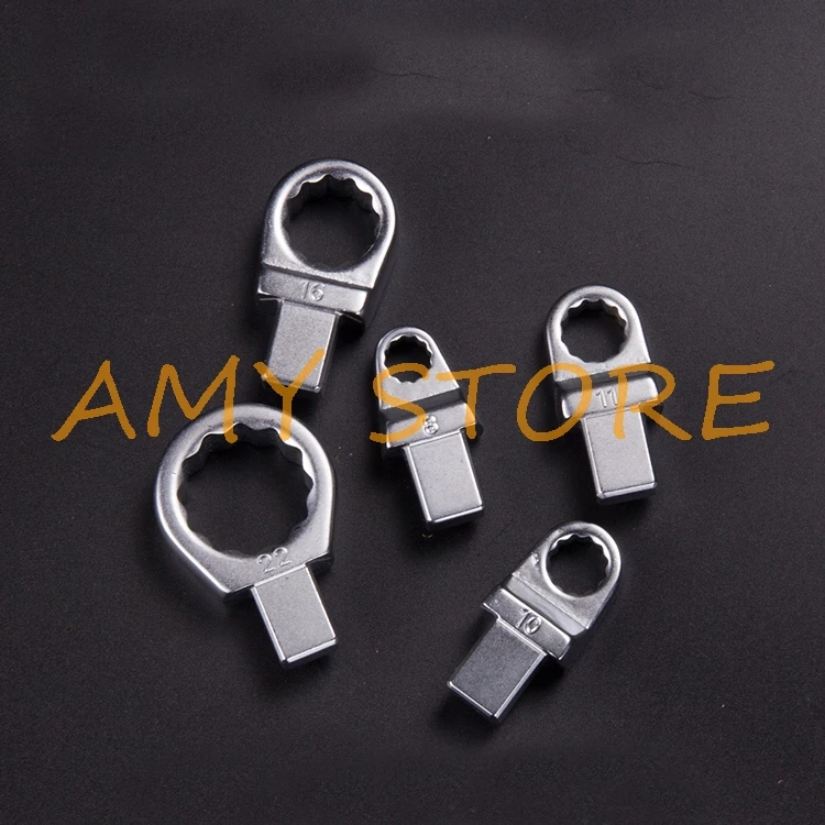Inch 9mmx12mm Torque Wrench Torx Wrench Head Fitting Torque Wrench 1/4 5/16 3/8 7/16 1/2 9/16 5/8 3/4