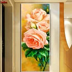 Квадратная Круглая Мозаика сделай сам с розами